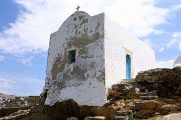 Fototapeta na wymiar church in greece