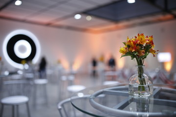 Decorative vase in social event