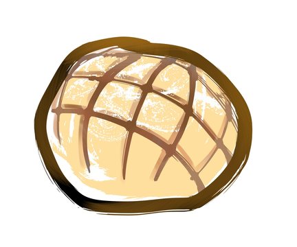 メロンパン カラー Stock イラスト Adobe Stock