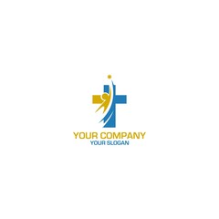 Young Ministry Logo Design Vector