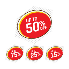 Sale and special offer tag, price tags, Sales Label, Vector illustration.
