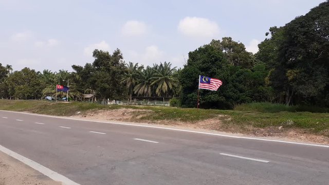 malaysia national day  celebration at klluang, johor on august 31, 2019