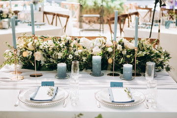Amazing wedding table decoration and design
