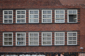 Naklejka premium Industriefassade