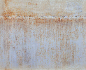 seamless texture, painted iron, painted metal, rusty sheets of iron, spots of rust on iron