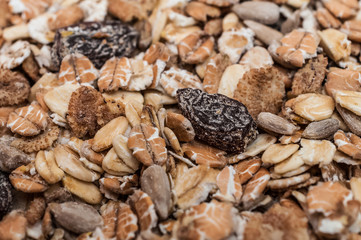 Müsli zum Frühstück