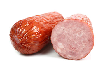 Sausage. Kielbasa krakowska sucha.