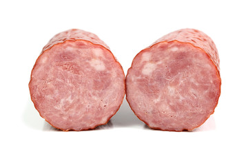 Sausage. Kielbasa krakowska sucha.