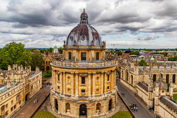 Radcliffe Camera-  It also known as the &ldquo;Heart of Oxford&rdquo;.