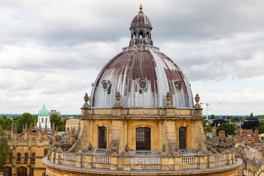 Radcliffe Camera-  It also known as the &ldquo;Heart of Oxford&rdquo;.