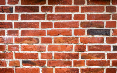 rote Klinkerwand, Strukturen und Muster