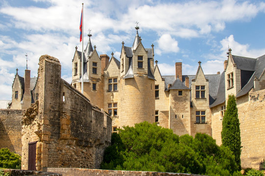 Montreuil-Bellay. Le ch&acirc;teau. Maine-et-Loire. Pays de Loire