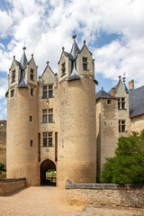 Fototapeta premium Montreuil-Bellay. Le château. Maine-et-Loire. Pays de Loire