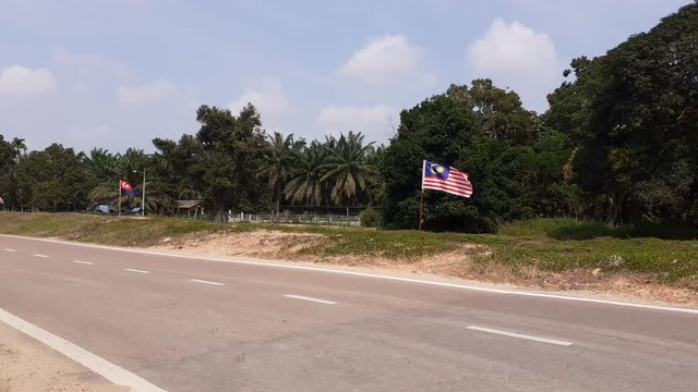 malaysia national day  celebration at klluang, johor on august 31, 2019