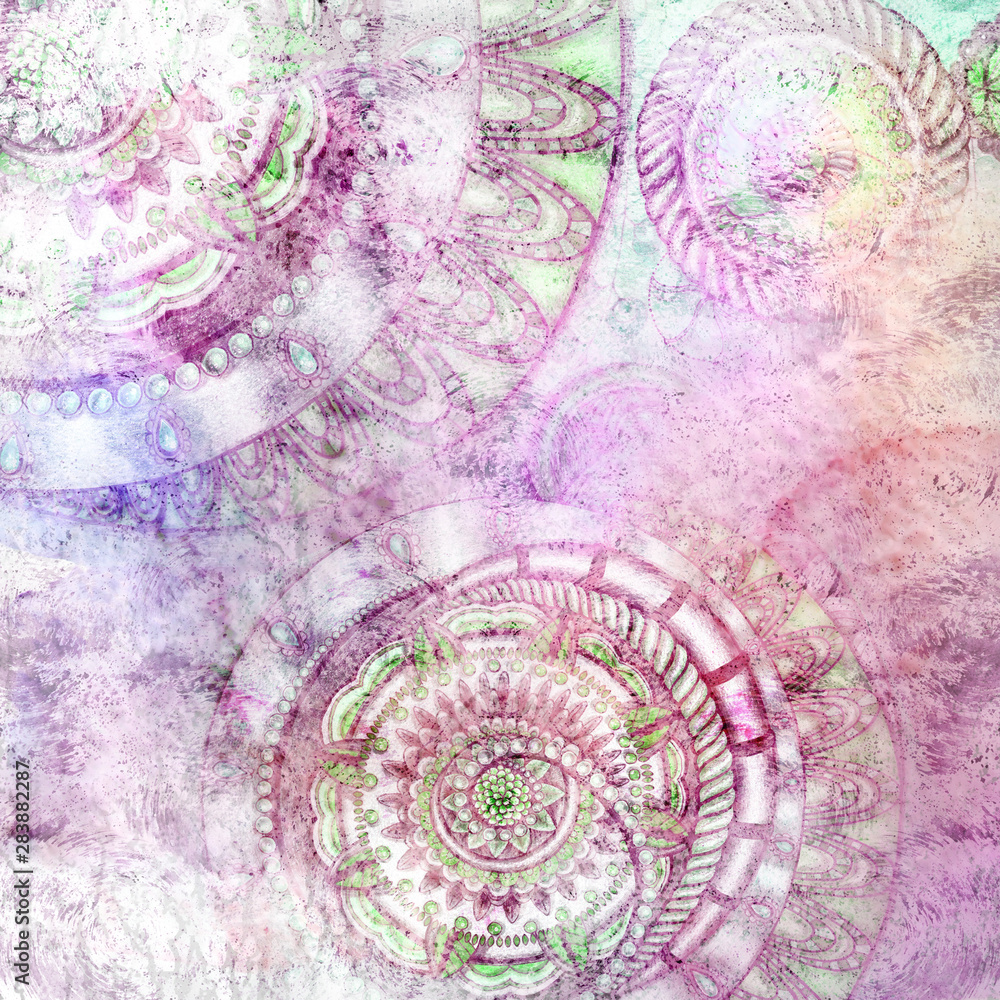 Poster abstract colorful background with a pattern in purple tones, grunge texture-9