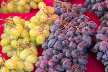 Green and Red Grape Fruit