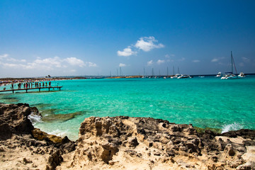 The most beautiful beach in Europe-playa de illetes