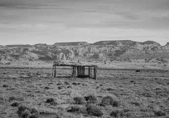 Abandoned building in Southeast Utah