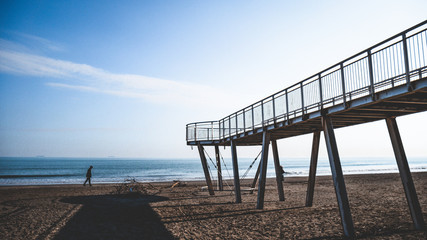 Strand in Venedig / Lido © Marco
