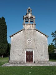 Fototapeta premium Small church chapel front view