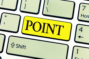 Handwriting text writing Point. Concept meaning dot or other punctuation mark Tapered sharp end of tool weapon.