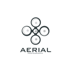 aerial drone camera photography, spy, view, logo template
