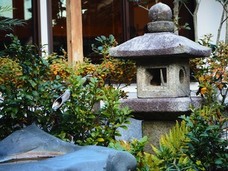 Fototapeta na wymiar Zen garden, Kamakura, a little Kyoto in Kanagawa, Japan