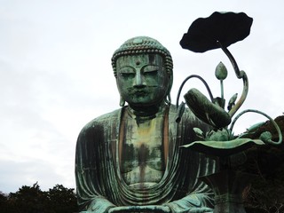 Buddha Statue in Kamakura, a little Kyoto in Kanagawa, Japan