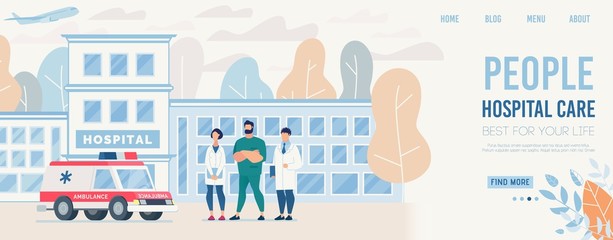 Landing Page Presents Healthcare Medical Center