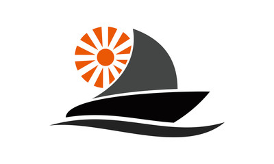 sailing boat logo
