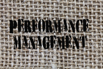 Text sign showing Performance Management. Conceptual photo Improve Employee Effectiveness overall Contribution.