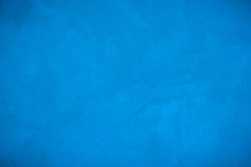 Abstract art pattern grunge blue cement or concrete wall texture background with empty space for text.