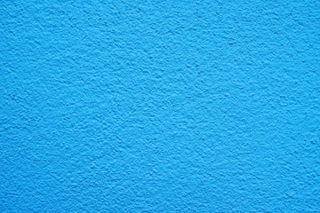 Blue cement or concrete wall texture for backgrounds. Empty space.