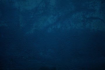 Blue Grunge Concrete Wall Texture Background.