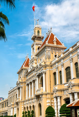 Saigon City Hall in Vietnam