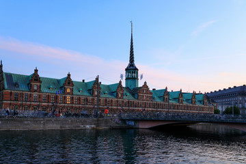 Fototapeta premium The building of Chamber of Commerce in Copenhagen