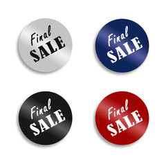 FINAL SALE - PROMOTION LABEL - FOIL STICKER