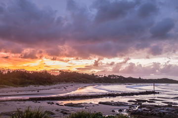 Currarong Beach and Sunset,  NSW Australia 2016