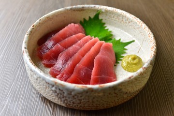 マグロの刺身