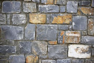 Stone wall texture background, facade
