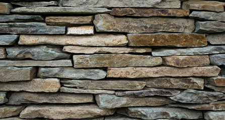 Stone wall surface background, texture