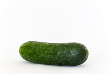 Cucumber isolated on white background