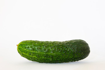 Cucumber isolated on white background