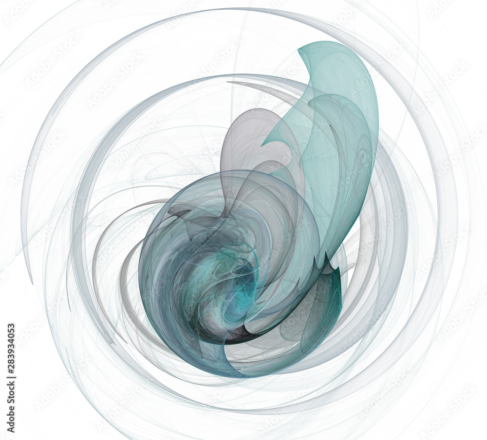 Poster an abstract computer generated modern fractal design. abstract fractal color texture. digital art. a