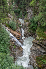 Wild water in the canyon