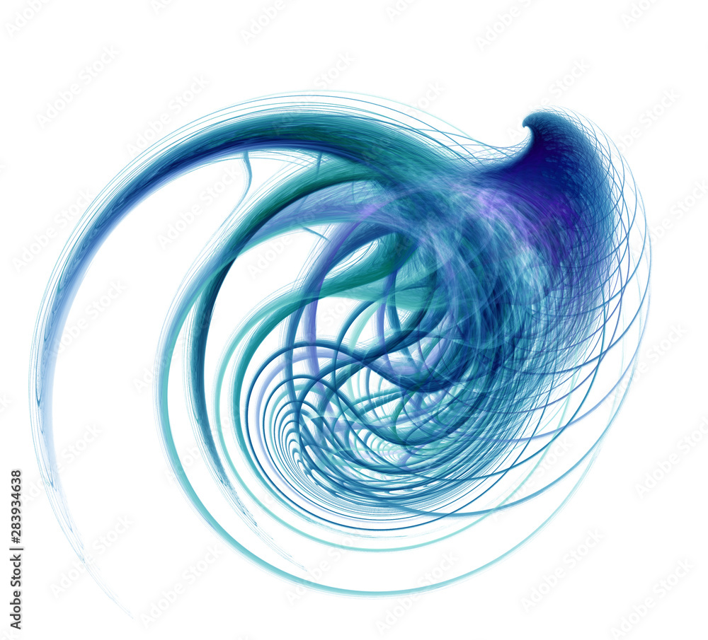 Poster an abstract computer generated modern fractal design. abstract fractal color texture. digital art. a