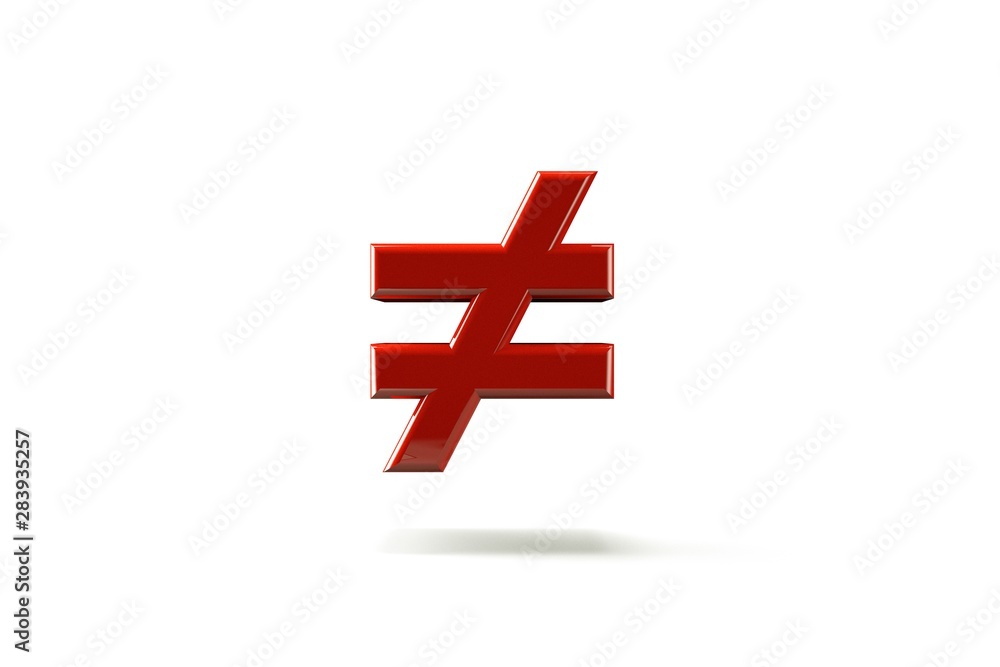 Poster punctuation marks. with background, 3d image