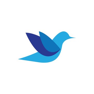 recommend clip art: Bird logo template vector icon design