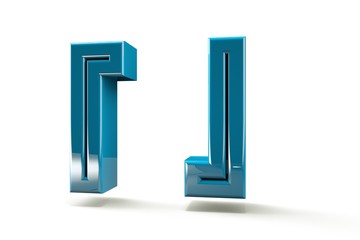 punctuation marks. with background, 3d image