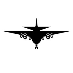 Airplane logo templat vector icon design